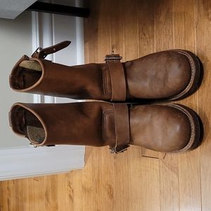 Red Wing Shoes leather riding boots